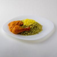 باقالی پلو با مرغ اقتصادی (ران)