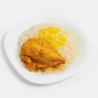 چلو سینه مرغ سس پز