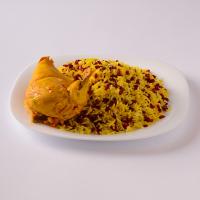 زرشک پلو با مرغ (سینه)