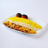 چلو جوجه کباب بدون استخوان فیله