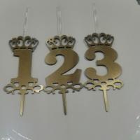 شمع طلایی عدد