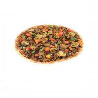 پیتزا گوشت و قارچ ایتالیایی متوسط (22 سانتی متری)