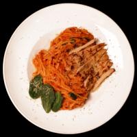 پاستا فتوچینی توسکانا با مرغ