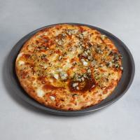 نان سیر دار با پنیر و سس