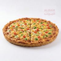 پیتزا مرغ و قارچ