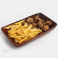 مخلوط سیب زمینی و قارچ سوخاری