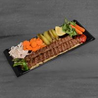 خوراک کباب کوبیده زعفرانی