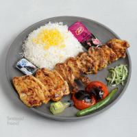 چلو جوجه کباب با استخوان