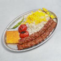 چلو کباب کوبیده