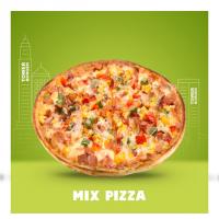 پیتزا مخلوط متوسط