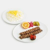 چلو کباب کوبیده مخصوص