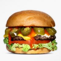 هالوپینو برگر سینگل (تند)