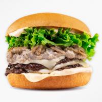 سوپر برگر ماشروم دابل