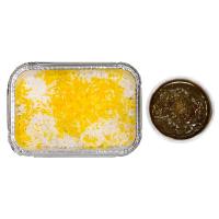 چلو خورشت قورمه سبزی