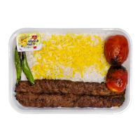 چلو کباب کوبیده  2سیخ 220 گرم