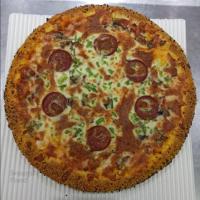 پیتزا پپرونی دور پنیری آمریکایی (سه نفره)