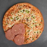 پیتزا پپرونی آمریکایی (یک نفره)