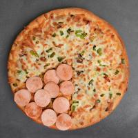 پیتزا فرانکفورتر آمریکایی (یک نفره)