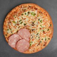 پیتزا سالامی آمریکایی (دو نفره)