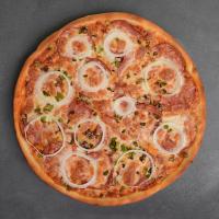 پیتزا ناپولی پپرونی ایتالیایی (دو نفره)