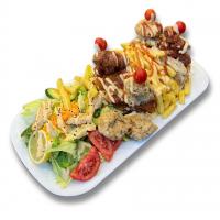 بشقاب دوبل هات داگ