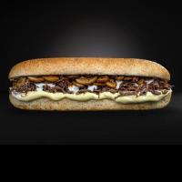 ساندویچ قارچ بیف