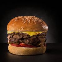 دوبل قارچ برگر