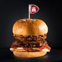 پپرونی برگر دبل