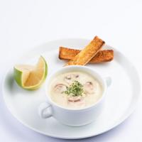 سوپ کرم قارچ