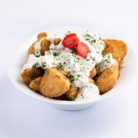 سیب مخصوص با سس قارچ