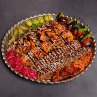 سینی خوراک کباب