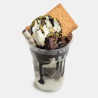 کیک بستنی وانیل