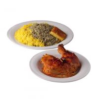 باقالی پلو با مرغ