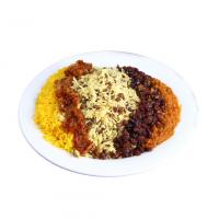 عدس پلو با گوشت چرخ کرده