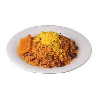 لوبیا پلو با گوشت