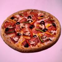 پیتزا بیکن آمریکایی