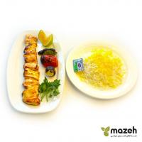 چلو جوجه کباب ممتاز مزه بدون استخوان