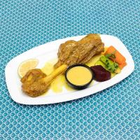 خوراک ماهیچه گوسفندی با سبزیجات