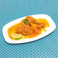 ران مرغ سس پز