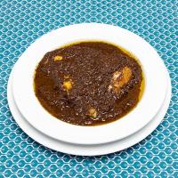 خورشت فسنجان با ران مرغ بدون برنج