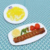 چلو کباب لقمه مجلسی مزه