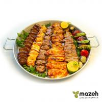 سینی کباب دورهمی ممتاز مزه