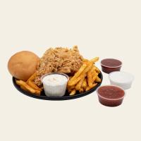 مرغ سوخاری سه تکه اسپایسی