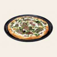 پیتزا سیر و استیک خانواده (۴۰ سانتی متری)