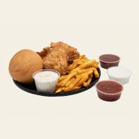 مرغ سوخاری سه تکه نرمال