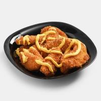 سیب زمینی سوخاری با پنیر چدار