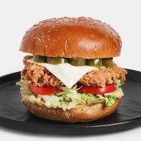 فیله سوخاری برگر اسپایسی