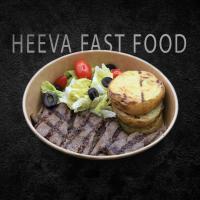 بشقاب استیک گوشت