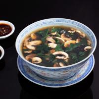 سوپ جوجه با قارچ