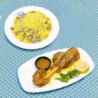 باقالی پلو با ماهیچه گوسفندی